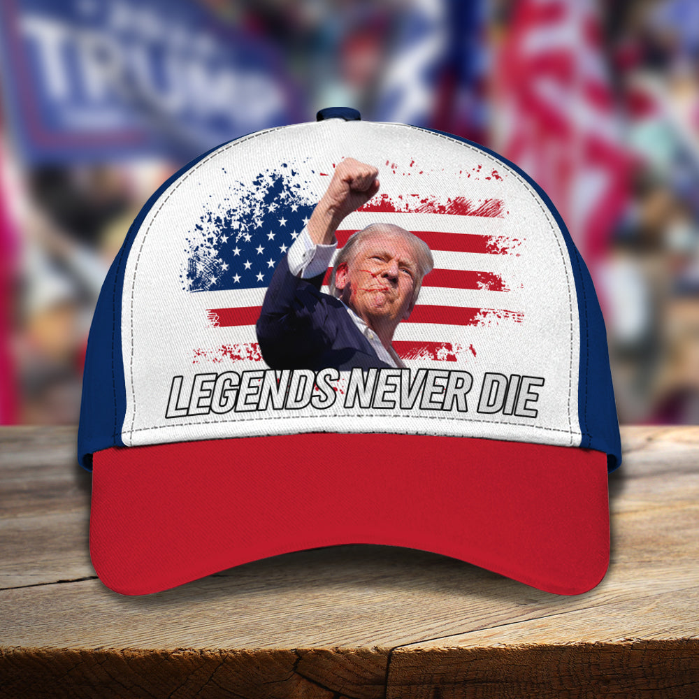 Legends Never Die Donald Trump 2024 Classic Cap TH10 63189