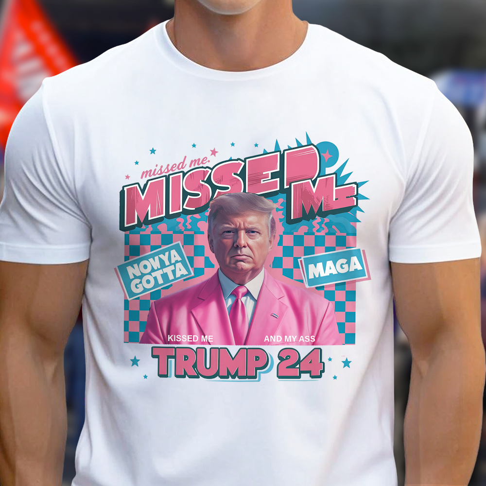 Missed Me Trump 24 Bright Shirt HA75 63116