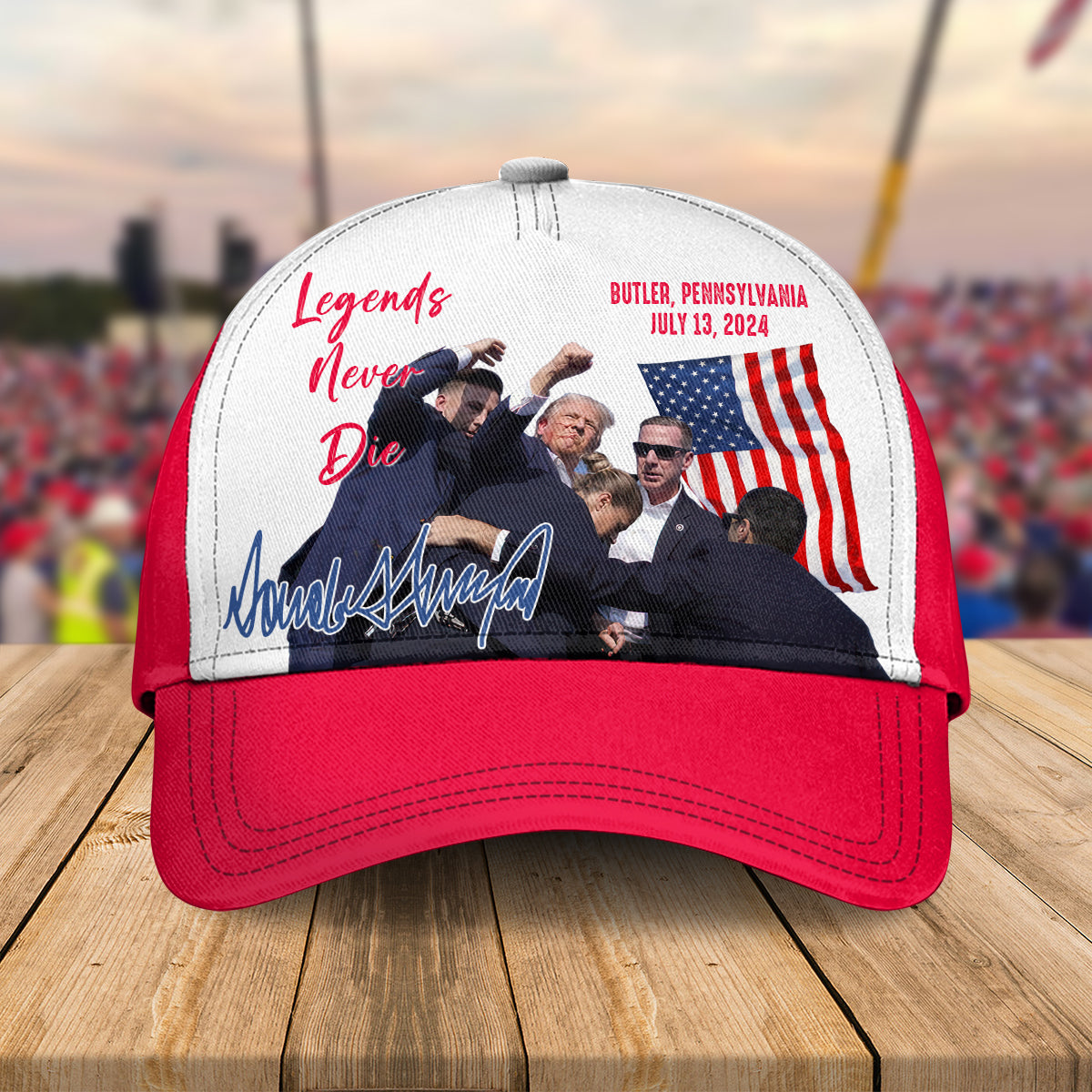 Donald Trump 2024 Legends Never Die Classic Cap HO82 63096