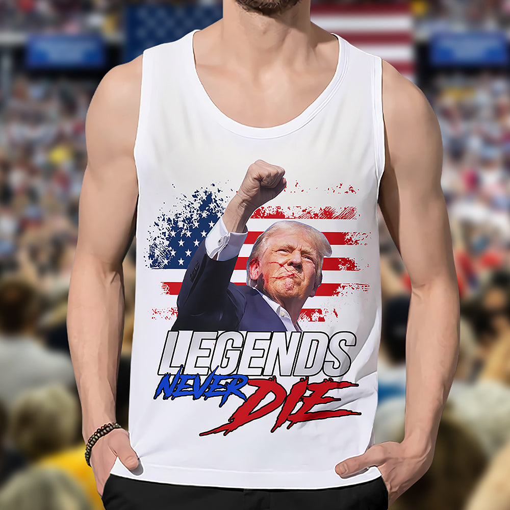 Legends Never Die Donald Trump Tanktop TH10 63221