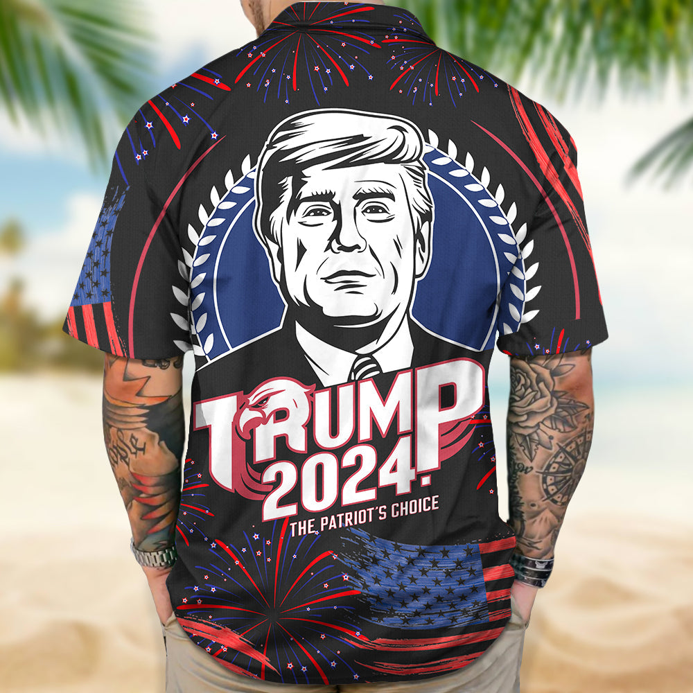 Trump 2024 The Patriot’s Choice Hawaiian Shirt DM01 62859