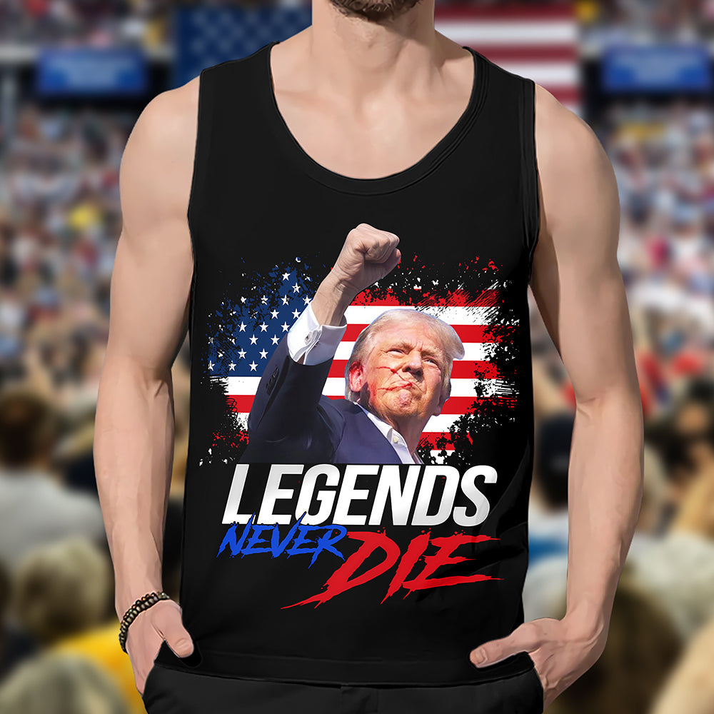 Legends Never Die Donald Trump Tanktop TH10 63221