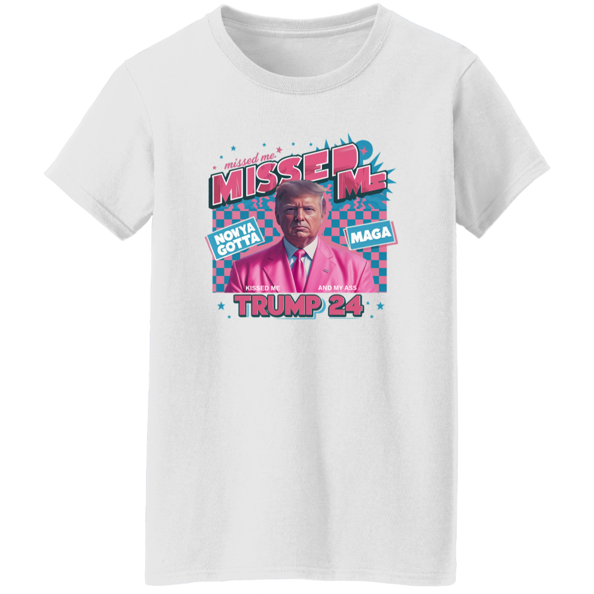 Missed Me Trump 24 Bright Shirt HA75 63116