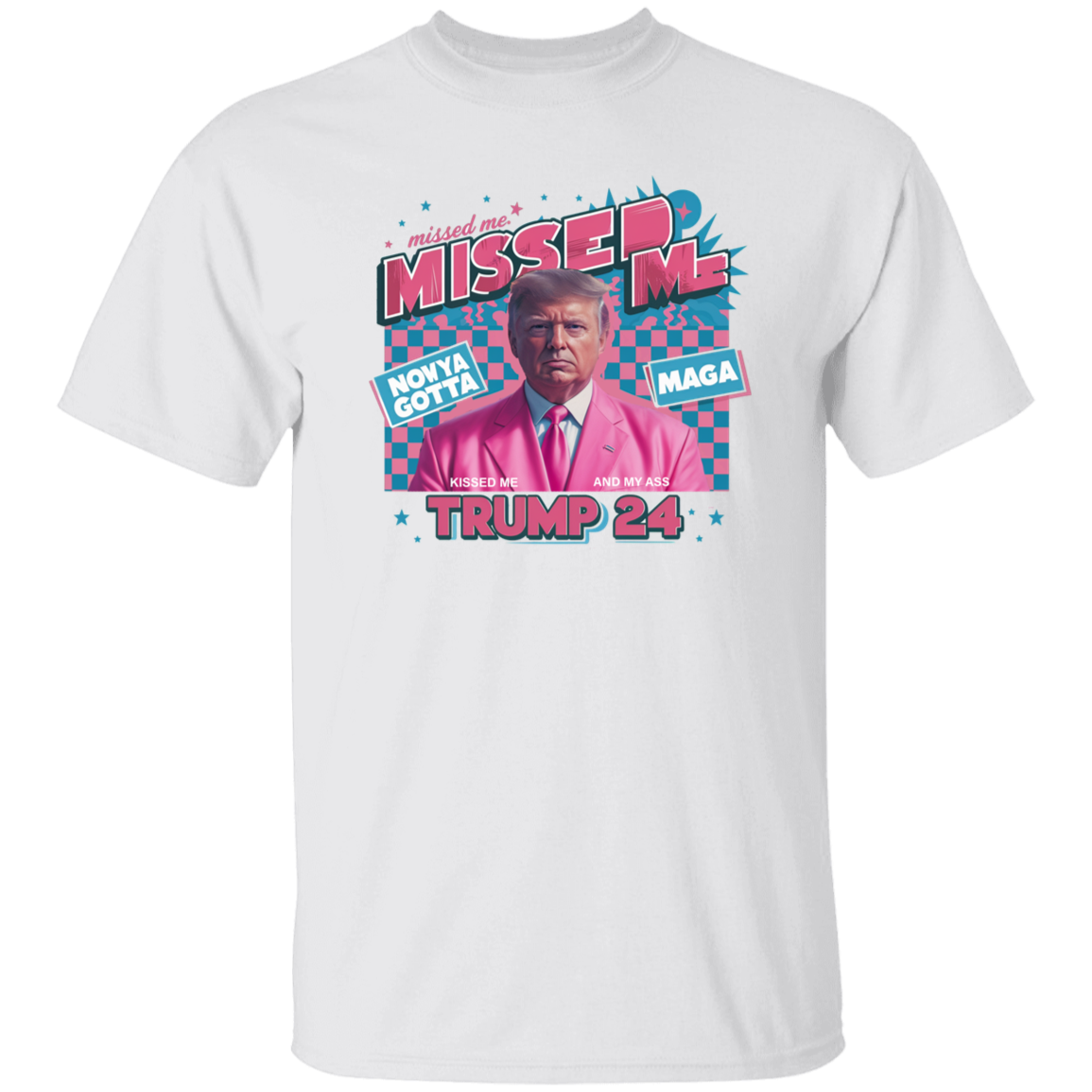 Missed Me Trump 24 Bright Shirt HA75 63116