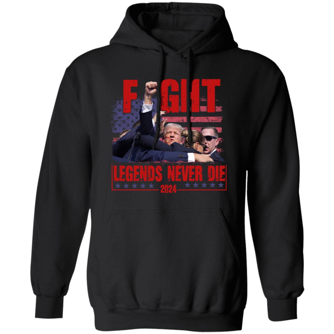 Trump Fight - Legends Never Die 2024 Shirt HA75 63126