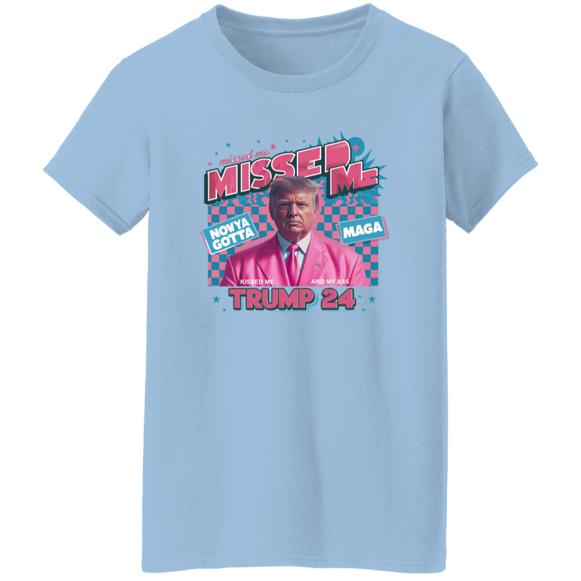 Missed Me Trump 24 Bright Shirt HA75 63116