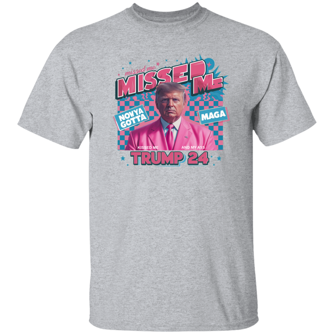 Missed Me Trump 24 Bright Shirt HA75 63116